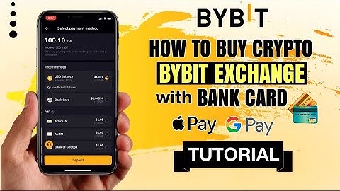 How to BUY crypto on BYBIT mobile app using Debit/ Credit card | Tutorial