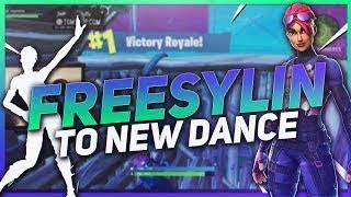 worlds 1st freestyle rap on a fortnite dance - fortnite freestylin 1 hour