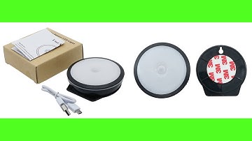 AMIR MOTION SENSOR LIGHT CORDLESS BATTERY - POWERED LED NIGHT LIGHT