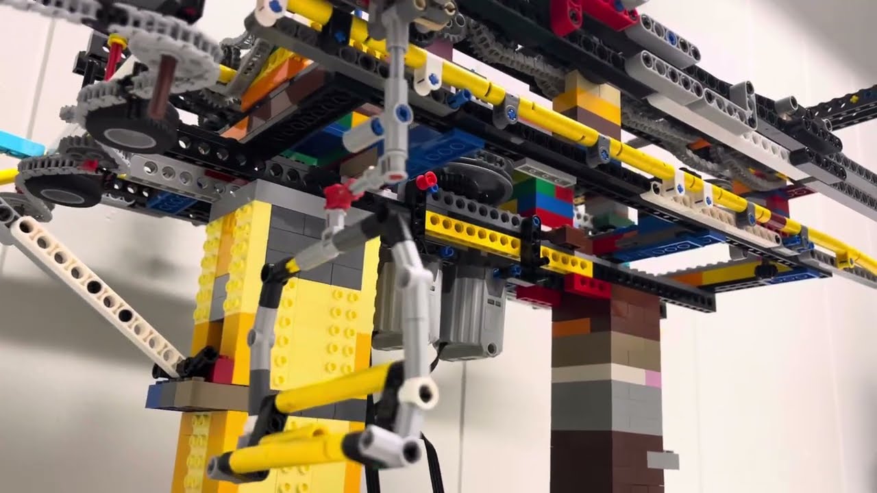 Съемный горнолыжный подъемник Lego: версия 19