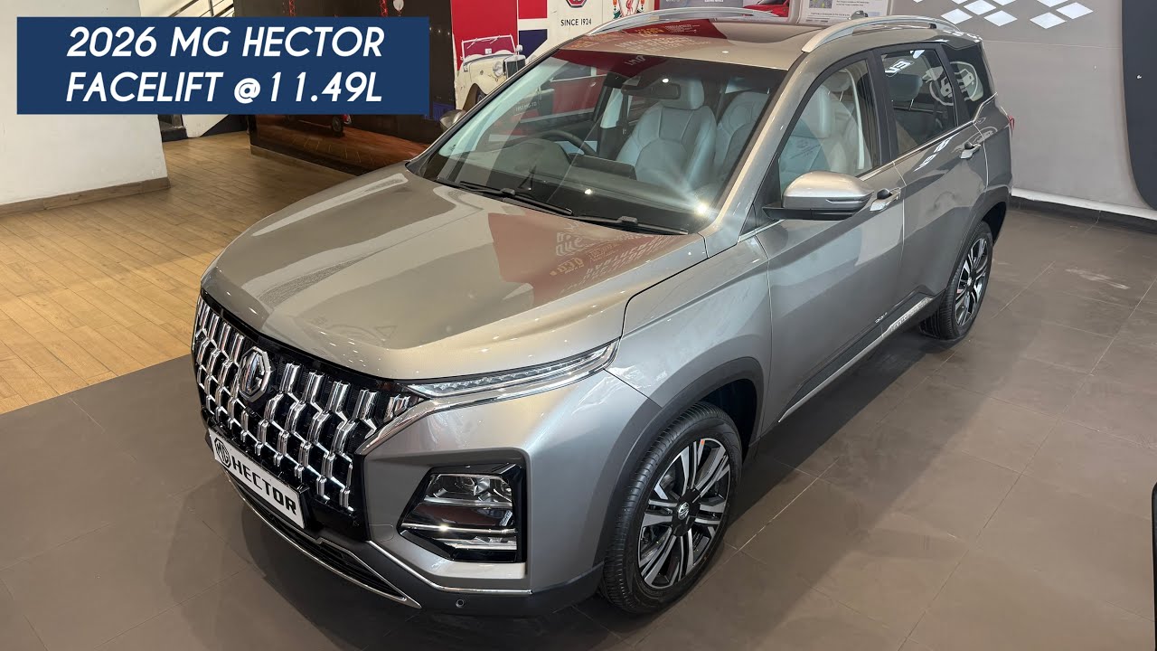 MG Hector Facelift 2026🔥| Price Starts ₹11.99 Lakh |  Sierra in Danger? - Shrissh Kaushik