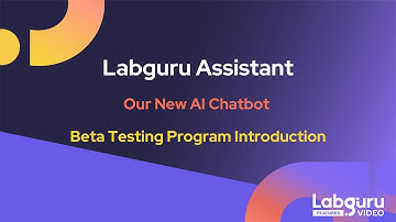 Labguru assistant Video