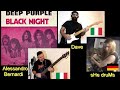Black Night (Deep Purple cover) Dave, Alessandro Bernardi, sHe druMs