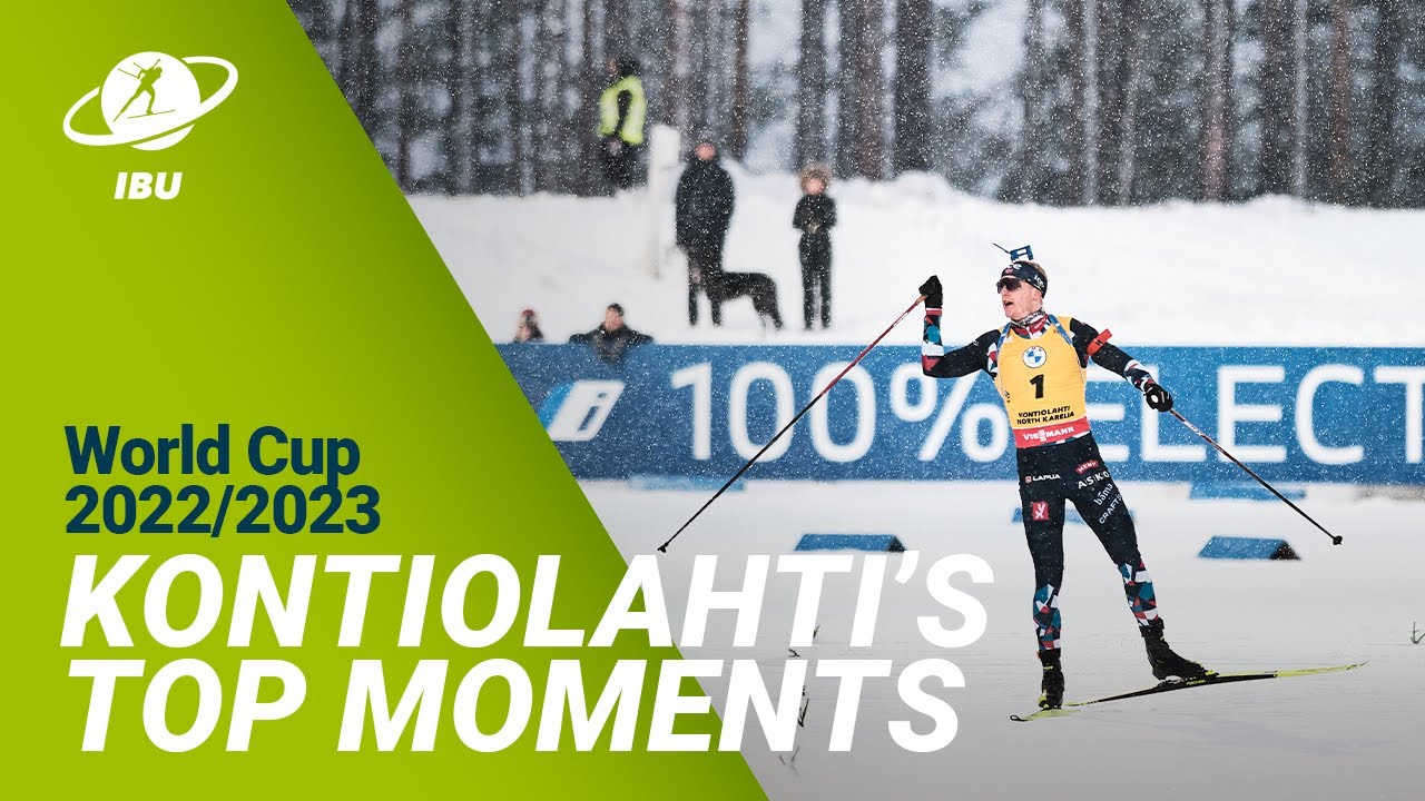 Biathlon World Cup 22/23 Kontiolahti Best Moments