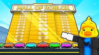I Built WORLD'S BIGGEST Mall Tycoon in Roblox! screenshot 3