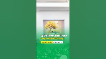 Rèm cuốn in tranh cho phòng ngủ đẹp tiện lợi #shortvideo #remcuadep #xuhuong #shorts