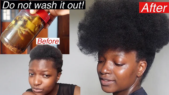 Do not wash it out! 😮Use banana peels & cloves for super fast hair growth.