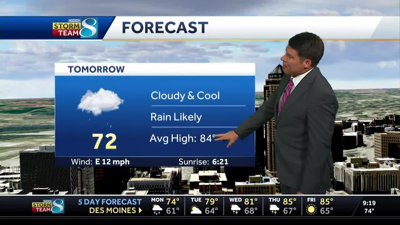 Weather forecast: Clouds increase ahead of rain for some Iowans - YouTube