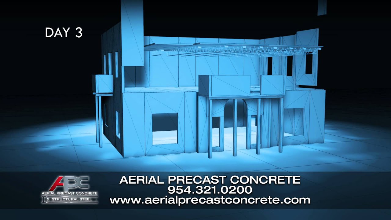 Aerial Precast Concrete : commercial 2 - YouTube