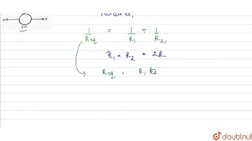 A wire of resistance 4 R is bent in the form of a circle [Fig 4.4]. What is the effective