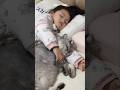 This Cat Won’t Leave Her Girl Alone 🐱❤️ #ytshorts #shorts