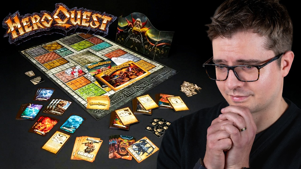 Dieses Brettspiel ist ÄLTER als DU 😱🎲 HERO QUEST