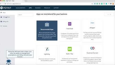 Poynt Apps on Poynt HQ