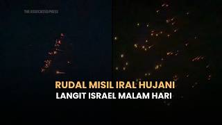 Rudal Balistik Iran Hujani Langit Israel, Disebut Sebagai Amunisi Kluster