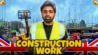Construction Work in UK 🇬🇧| Construction Jobs | Half Gora