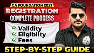 CA Foundation 2027 Complete Details | Registration Date, Fees, Syllabus, Subjects | Love Kaushik