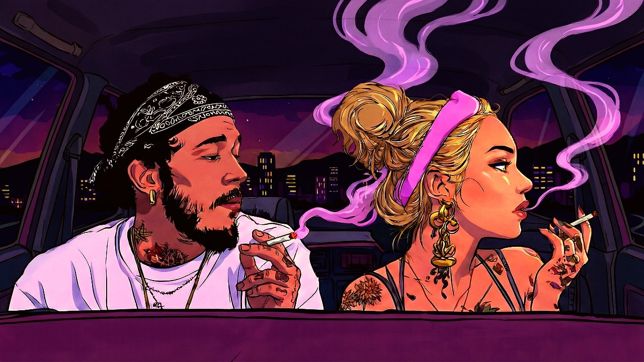 City Lights Kush — 420 Chill Rap | Urban Night Cruise • 420 Vibe Music