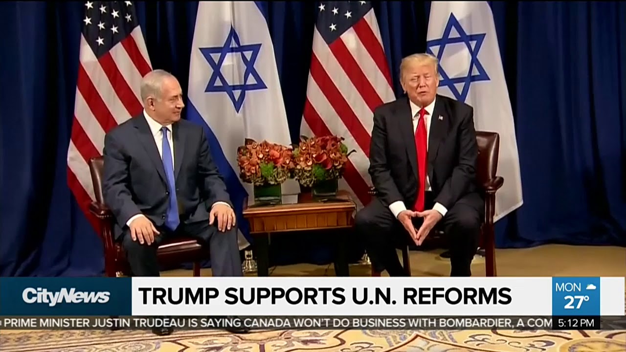 Trump mostly sticks to script at UN General Assembly