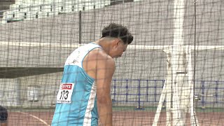 【第106回日本選手権】 男子 円盤投 決勝6位 ●山下 航生●