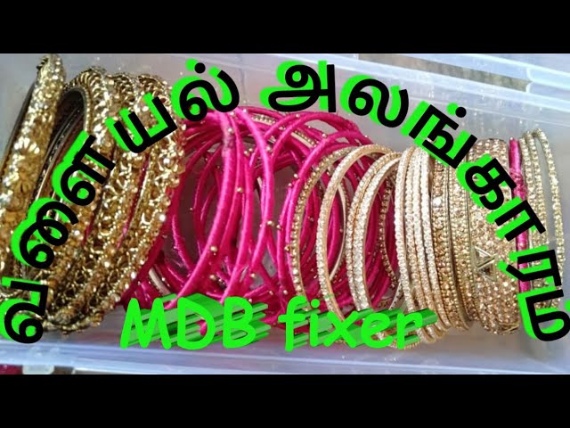 Bangles / valayal / gajulu garland making - YouTube | How to make garland,  Bangles, Crochet earrings