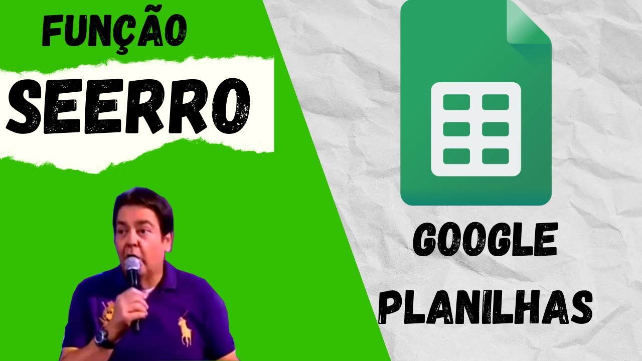 Função SEERRO no Google Planilhas - Como usar