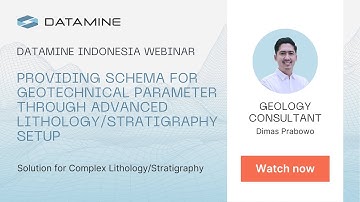 Providing Schema for Geotechnical Parameter through Advanced Lithology/Stratigraphy Setup