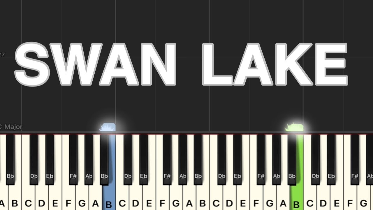 Tchaikovsky - Swan Lake Piano Tutorial | Medium 