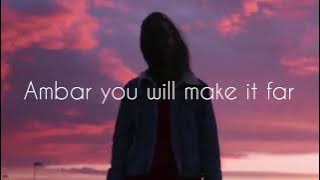 Ambar Lucid - A letter To My Younger Self (lyrics)