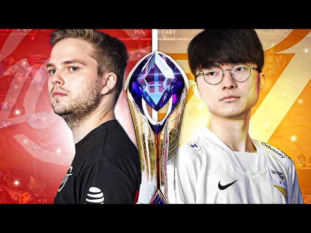 Fakerdagge 🤝 Faker 100 Thieves take down EDG and secure T1 first place in  Group B! #Worlds2021 _ #worlds #faker #abbedagge…