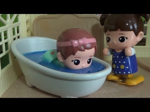 콩순이 콩콩이 목욕놀이 장난감 Kongsuni Baby Doll Bath Time Toys Play