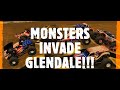 The Americana Monsters invade Glendale Arizona in BeamNG!!!