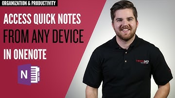 One-Minute Wednesday: Access Quick Notes From Any Device