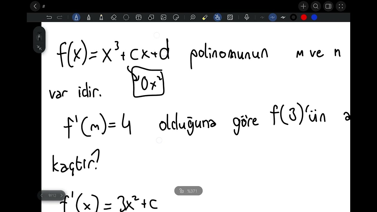 #yks2026 Efsanevi Türev Sorusu