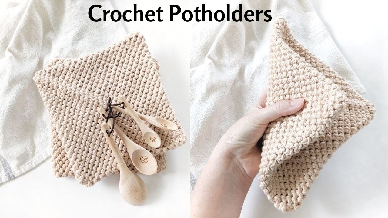 Grandma's Double Thick Potholders 2 Free Pattern Styles to choose  from!!! - Beatrice Ryan Designs