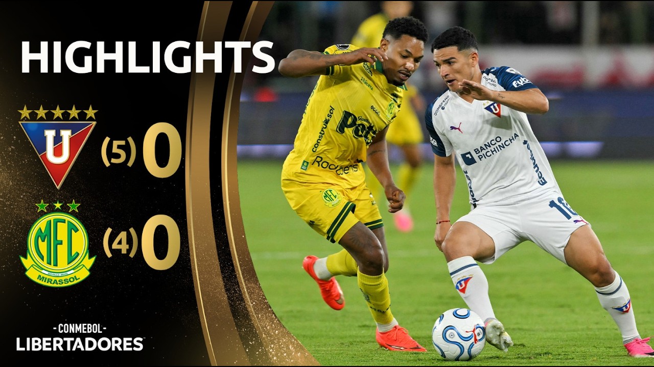LDU QUITO X MIRASSOL | MELHORES MOMENTOS | CONMEBOL LIBERTADORES 2026