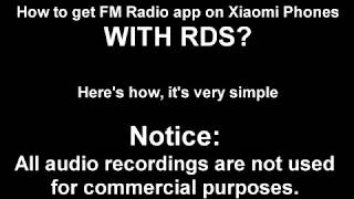 (Tutorial) FM Radio app with RDS on Xiaomi phones screenshot 4