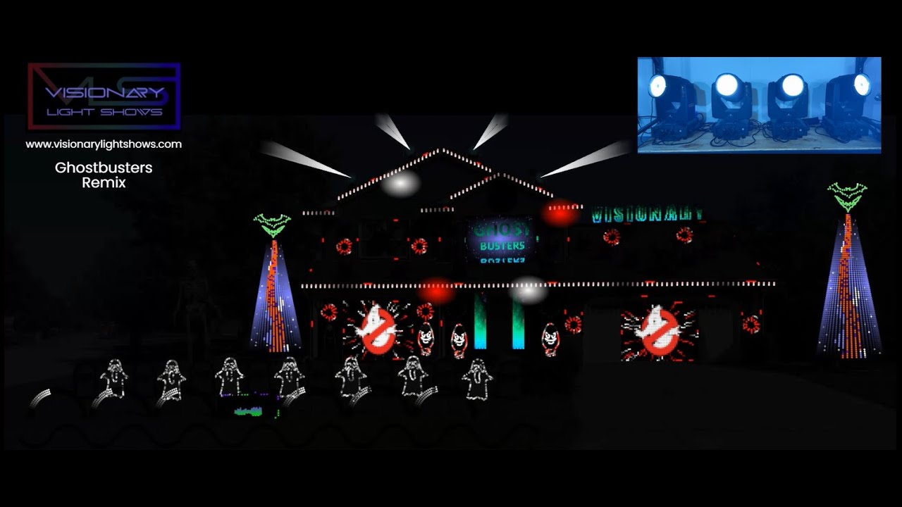 Ghostbusters Remix – Visionary Light Shows, LLC