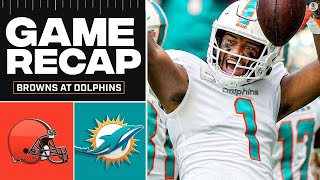 Dolphins TAKE DOWN Browns To Win 4th Straight Game [FULL GAME RECAP] I CBS Sports HQ