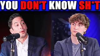 Michael Knowles REPEATEDLY DESTROYS Woke Luke Beasley TO HIS FACE In Front Of LIVE Audience
