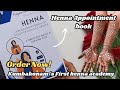 Mehndi appointment book  mehndi artist book  letsstartwiththara