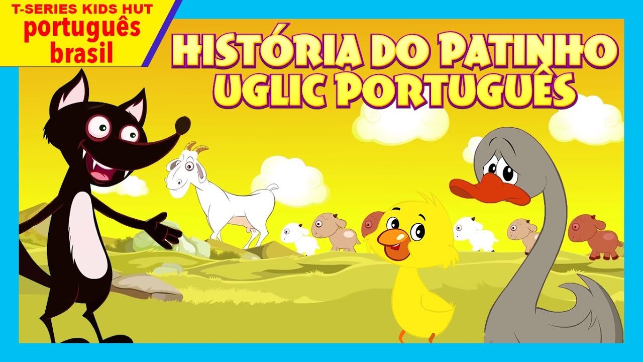 História Do Patinho Uglic Português || Histórias de Embalar para crianças || Desenhos Animados