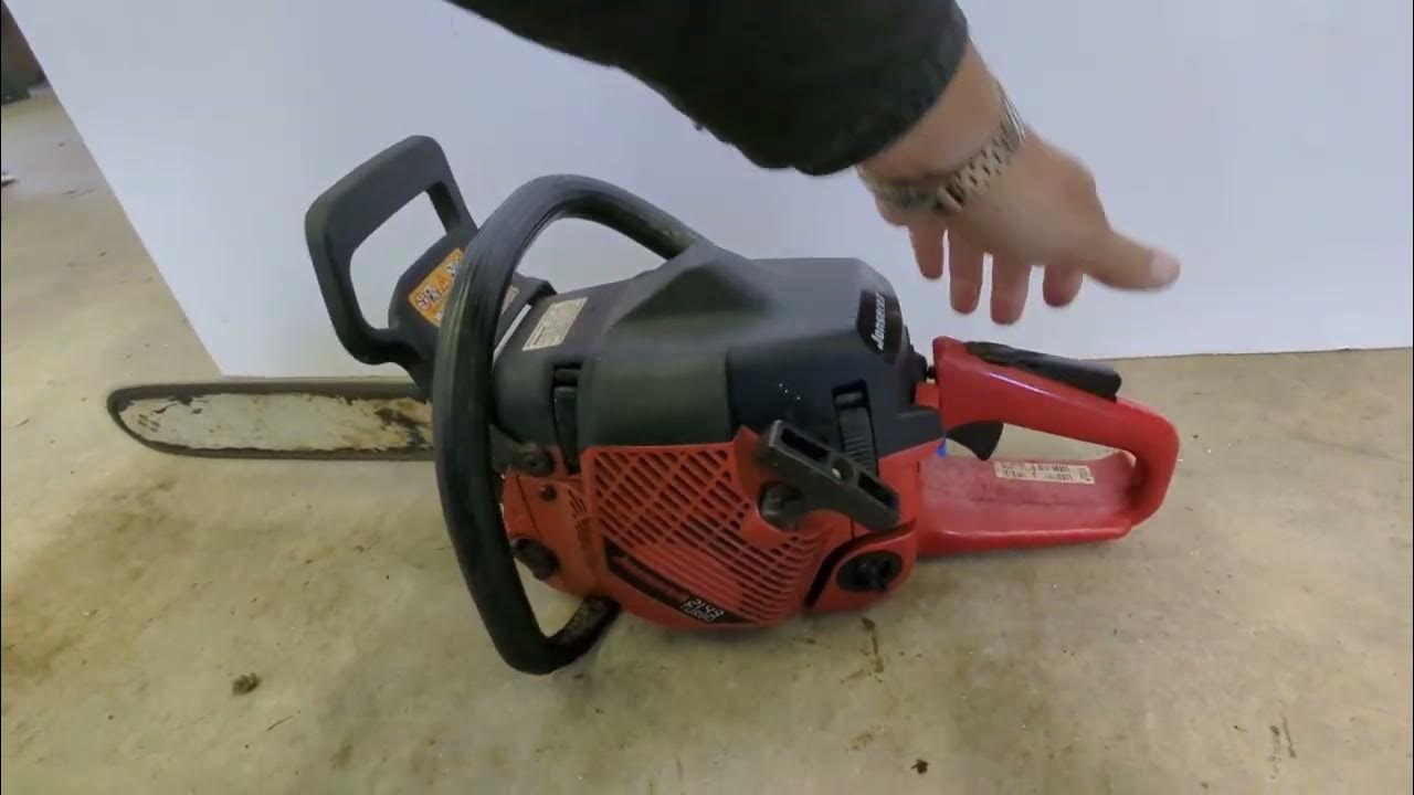 Jonsered 2149 Turbo Chainsaw YouTube