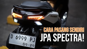 Tutorial pasang stoplamp JPA Spectra buat Nmax Turbo