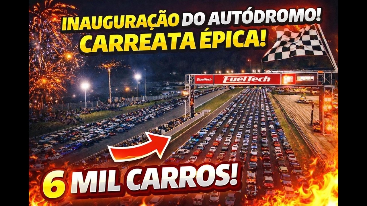 Mais de 1300 km de Opala 6cc turbo rumo a inauguração do Autódromo Fueltech Velopark