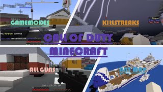Play Call of Duty in Vanilla Minecraft on ANY Map (Datapack) with Guns, Killstreaks, and Gamemodes