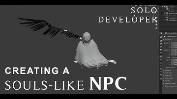 How I created a Souls-Like NPC for my game - Indie Devlog #14