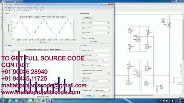Simulink project for Hybrid Cascaded Multilevel Inverter