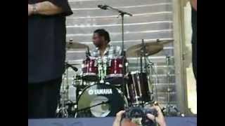 Big James with Pooky Styx on drums - Chicago blues fest 2012