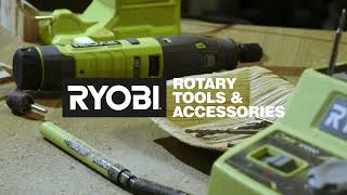 5 Ways To Use A RYOBI Rotary Tool 