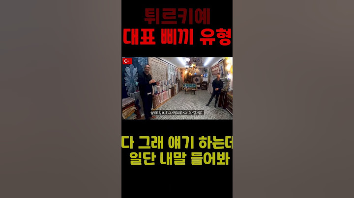 튀르키예 터키 이스탄불 요런놈 조심 훅 하면 돈 다 털림 [세계여행 숏츠]